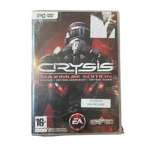 New Crysis [Maximum Edition] (PC, 2009) Sealed FRENCH Version Francaise